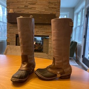 Sorel slimpack Riding boots. Size 7.5.